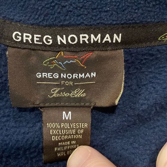 Greg Norman lightweight fleece jacket Size Medium - Picture 1 of 5